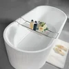 Acrylic Bathtub Modern Design Freestanding Bath Tub White Free Standing Alone Soaking Whirlpool Tubs 2