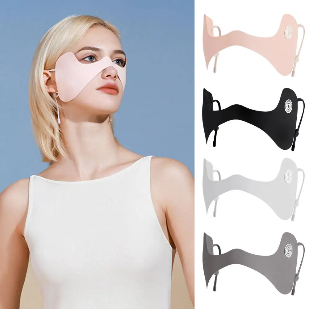 

Sunscreen Face Scarf Outdoor UV Protection Sunscreen Patch Face Guard Soft Breathable UV-proof Hydrating Skin Care Face Guard