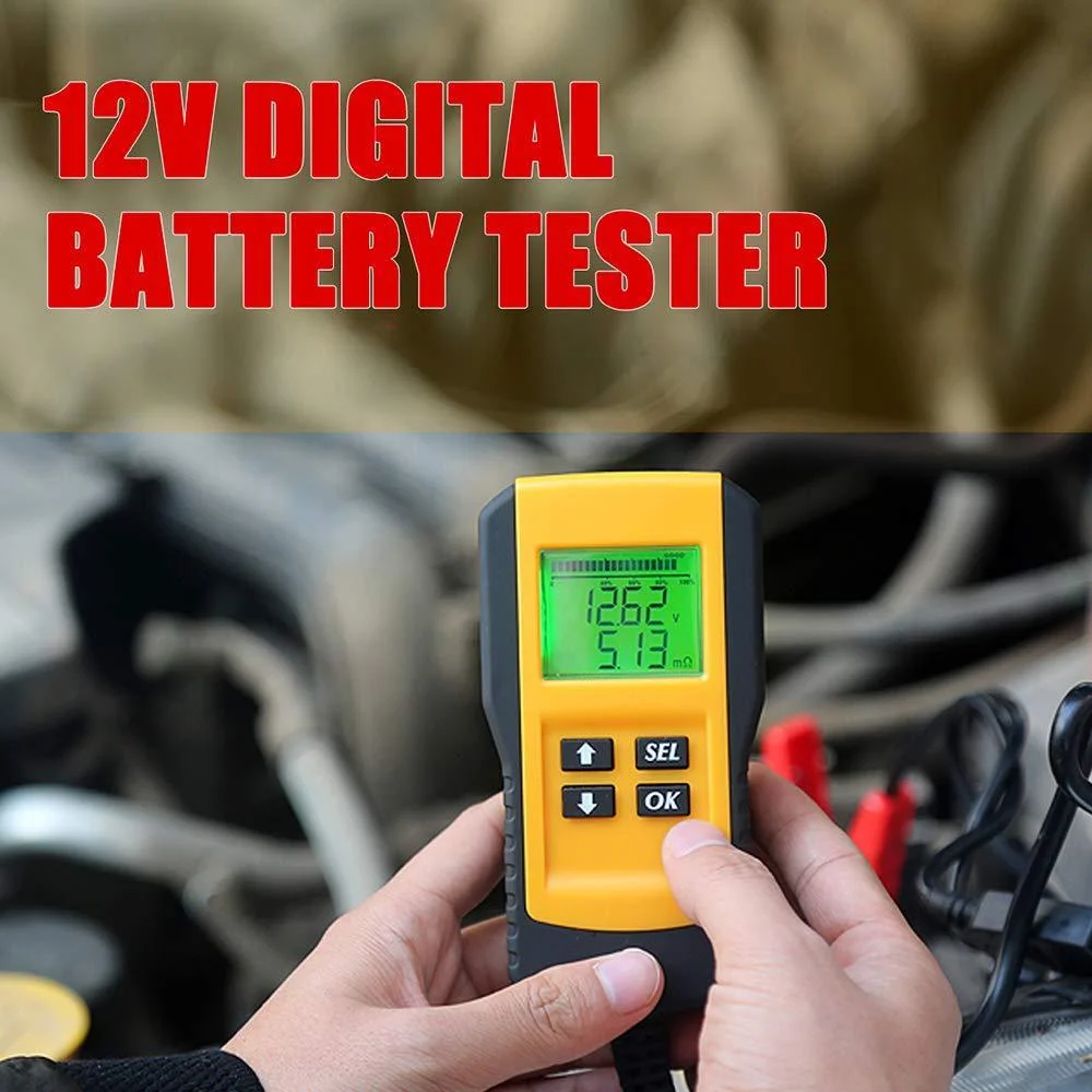

Automobile 12V Digital Battery Tester Internal Resistance Life Battery Current Capacity Test Instrument Ae300 Scanner Tool8