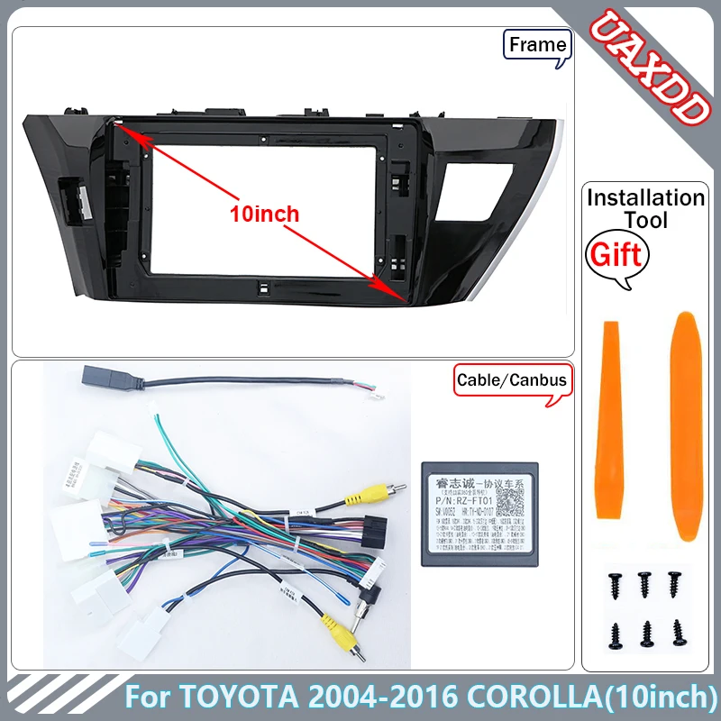 10.1-Inch Android Car Stereo Audio System with MP5 and DVD Player