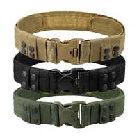 1pc Quick Release Tactical Belt for Men Fashion Style Combat Belt for Outdoor Activities and Fishing 2