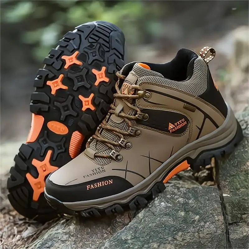 Snow Boots Brand Men's Winter Waterproof Leather Sneakers Super Warm Outdoor Male Hiking Work Shoes Size 39-47