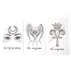 12x7 cm Paper Manual The Wandering Moon Tarot Deck Card Game 4
