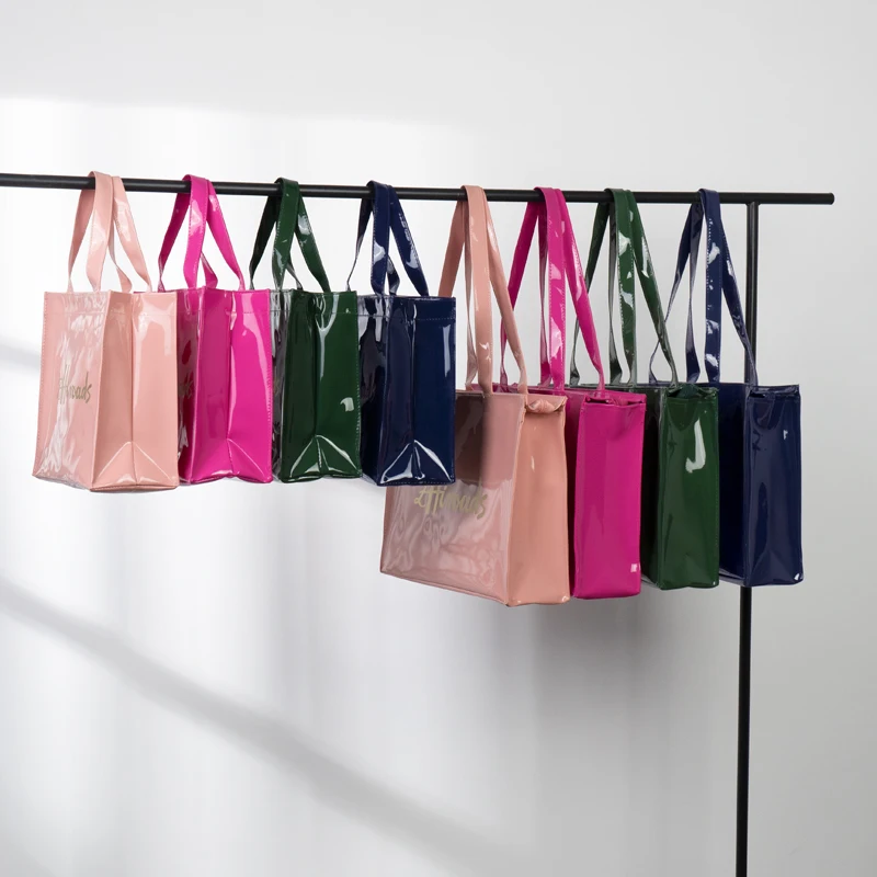 Eco-Friendly Fashionable Waterproof Tote Handbag - Reusable Jelly Shoulder Shopper Bag