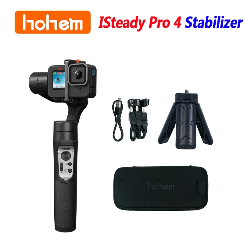 Hohem iSteady Pro 4 ジンバルスタビライザーアクションカメラ