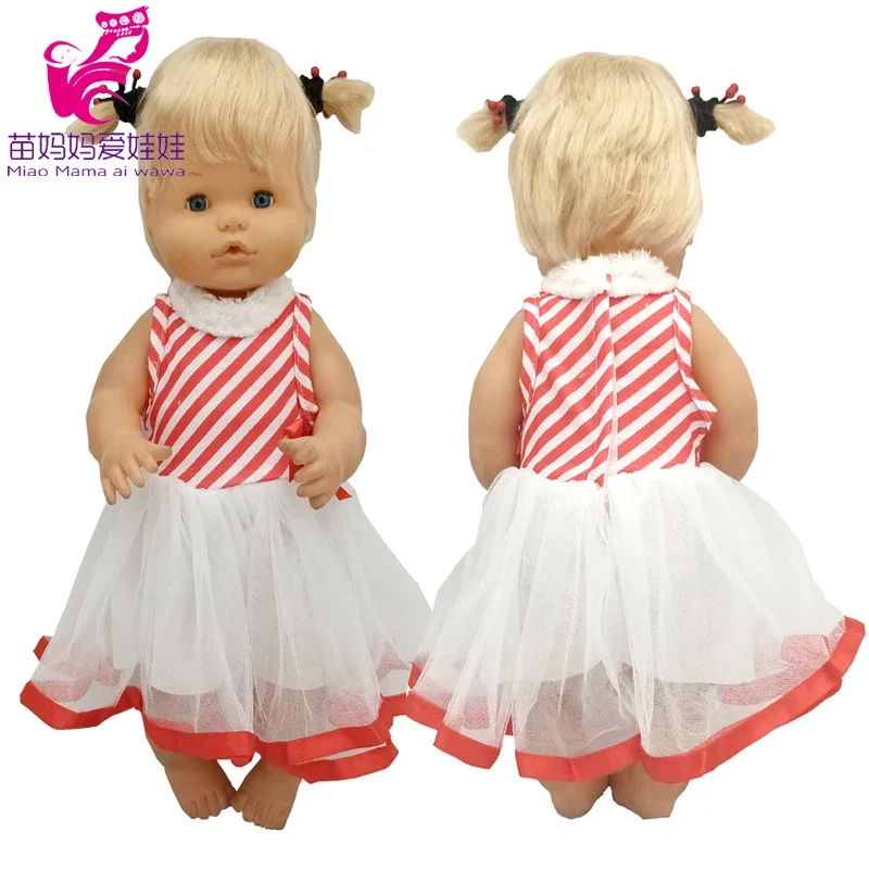 Nenuco Ropa Y Su Hermanita Abito In Pizzo Rosso 16 "Reborn Baby Dolls Dress Regali Per Bambini