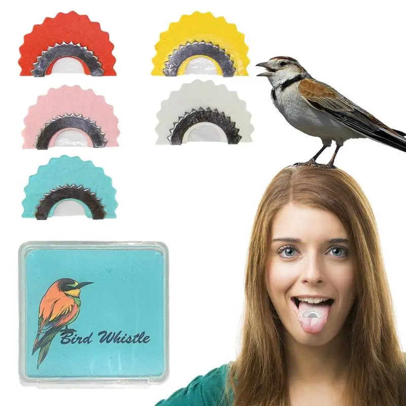 Bird Whistle Bird Whistle That Fits Inside Mouth Hiden Magic Tweeting Noisemaker Toys Tricks Gag Bird Caller Bird Whistles adult