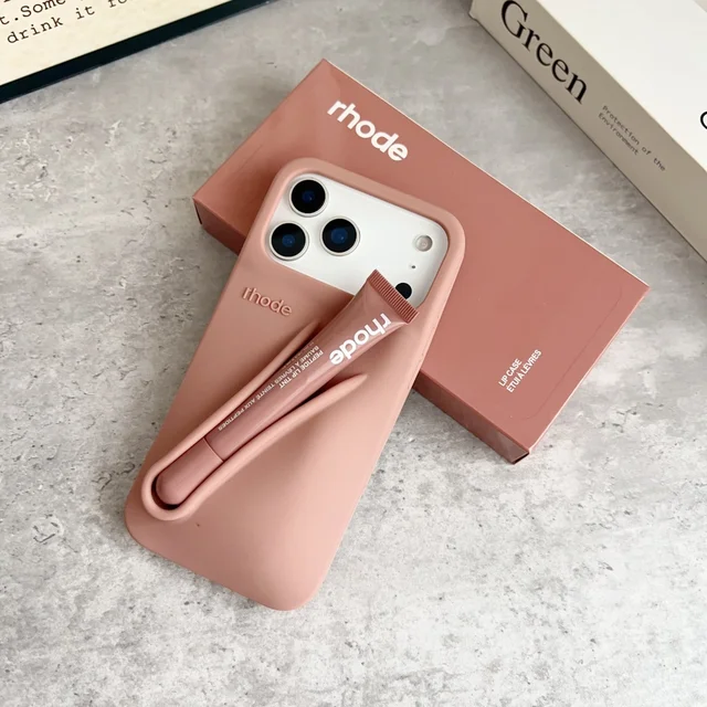 【全機種対応】 rhode lemontiniケースリップ付き RHODE IPHONE 16 PRO ケース+ LEMONTINI リップ