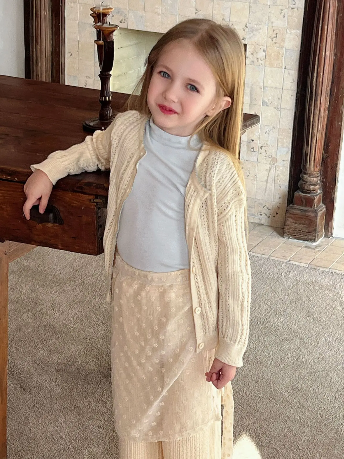 Children Clothing Girls T Shirt 2024 Spring New Fashionable Korean Style Girls Soft Undercoat Korean Style Candy Color Top