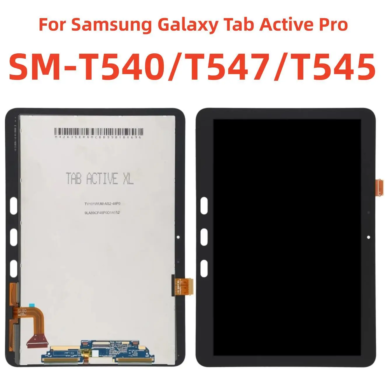 

10.1"Original LCD For Samsung Galaxy Tab Active Pro SM-T540/T545/T547 LCD Screen and Digitizer Full Assembly SM-T540 LCD T545
