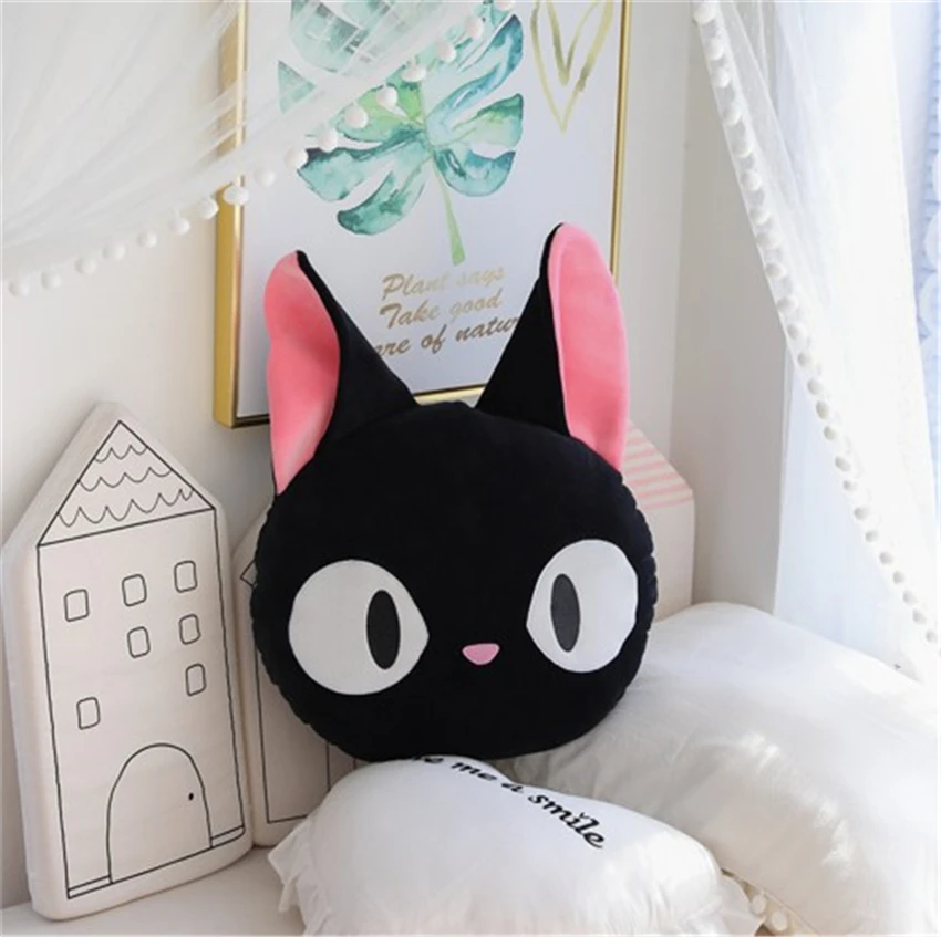 Anime Nekobasu Cat JiJi Kawaii Soft Stuffed Plush Pillow
