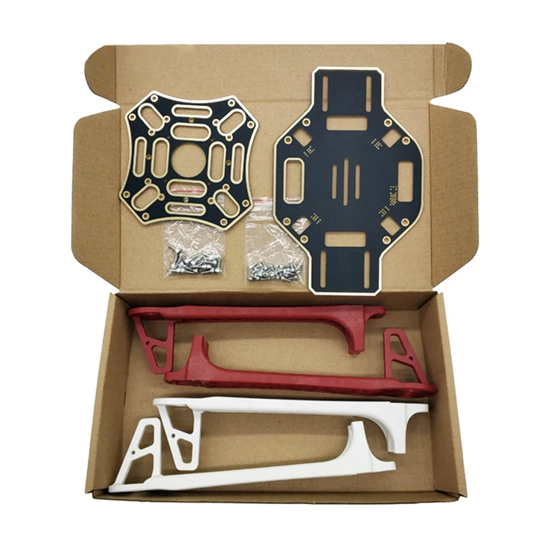 HOT-F450 Drone Frame Kit 4-Axis Airframe Quadcopter Frame Wheel With Landing Skid Gear For MK MWC RC Multicopter