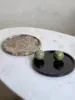 Natural Marble Material Bathroom Perfume Tray Light Luxury Style Home Decoration Compote Jewelry Storage Art Photography Prop 2