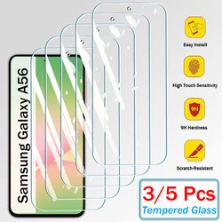 Premium Tempered Glass Screen Protector - Clear Protective Cover Film (3/5 Pack) - 3Pcs Glass