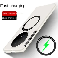 Ultra Thin Frameless Magnetic Case with Magsafe for Honor Magic Vs3 (White)