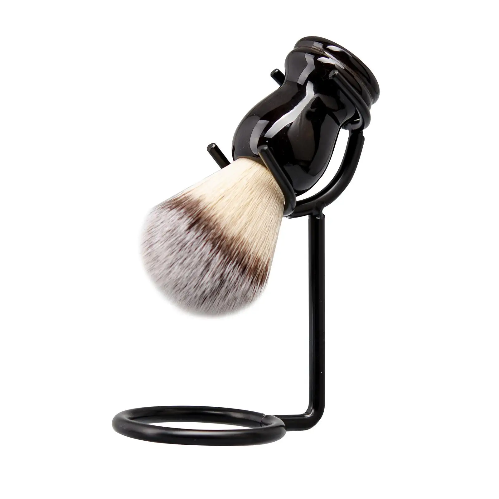 Shaving and Brush Stand Black Durable Stable Universal Heavy Duty Holder for Men for Salon Shower Display Barber Birthday Gifts