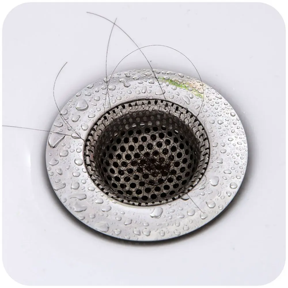 Bathroom Tools Anti-blocking Catcher Hair Trap Holes Bathroom Plug Filter Waste Stopper Sink Filter Bathtub Drain Strainer