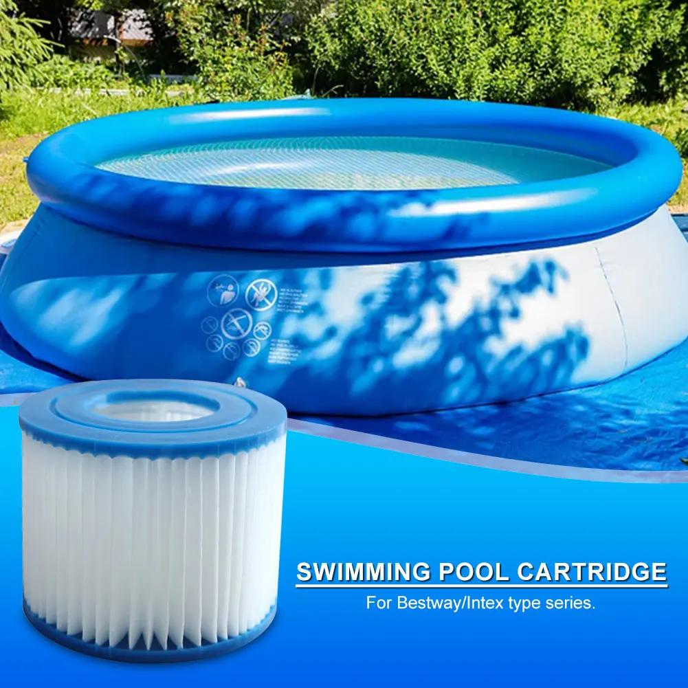 Type VI Hot Tub Filter Pool Filter Replacement Soft Rubber Ends SPA Replacement Reusable Pool for Intex