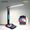 LAOPAO 10W QI Wireless Charging LED Desk Lamp USB Charging Port Sliding Dimmable Auto Timer with Night Light Table Lamp 1