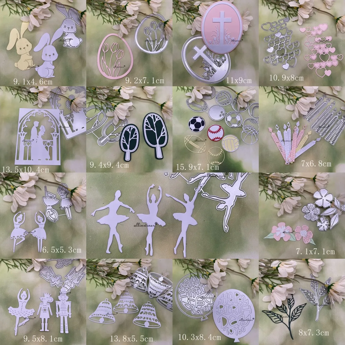 Neues Mädchen Kaninchen Kreuz Metall Schneidwerk zeuge für DIY Scrap booking Album Papier karten dekorative Handwerk Prägung Stanz ungen
