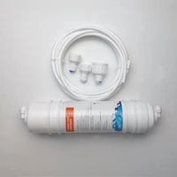 Waternoble 10 นิ้วเปลี่ยนไส้กรองน้ํา PP Cotton & T33 เปิดใช้งานคาร์บอนกรองคลอรีนกําจัดน้ําระบบ 5