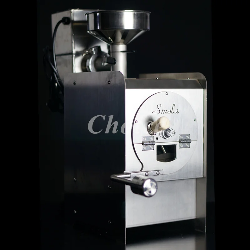 Professional-Electric-Heating-Glass-Rotate-Drum-300g-Coffee-Beans ...