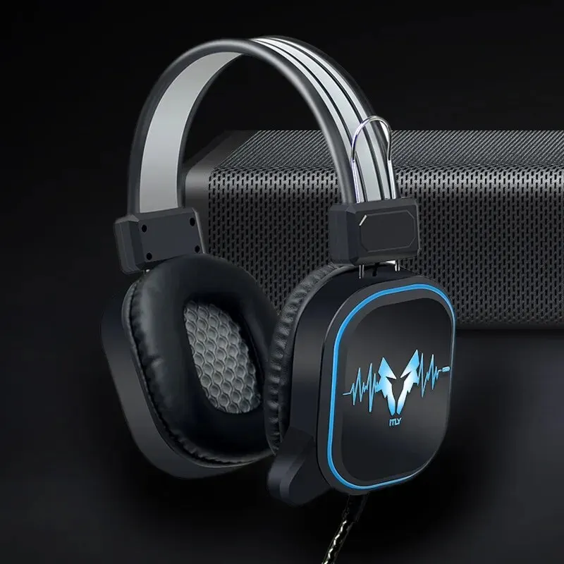 DS-100 Luminous Game PUBG Headphones Computer Laptop Headset Subwoofer Music Headset