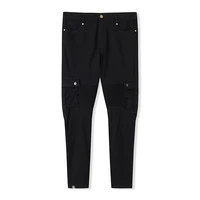 Men’s Stylish Cargo Jeans with Pockets for Summer Fashion