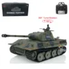 2.4Ghz Henglong 1/16 German Panther V RTR RC Tank 3819 W/ 360° Turret 7.0 Ver Plastic Ready To Run Radio Controled Toy Tanks 1