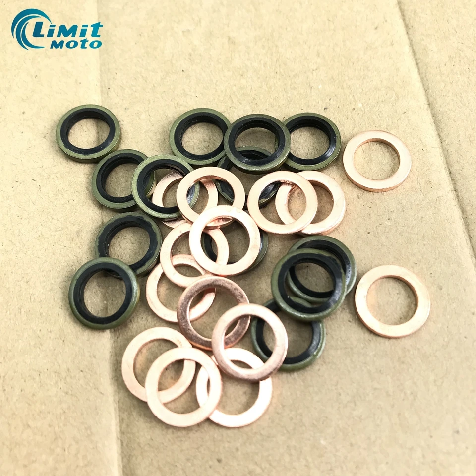 Boulon De Banjo Universel 10 Mm ID - Raccord Tuyau Adaptateur Moto/Voiture | Métal Bronze, Pour Système De Freinage