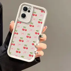 Bow Cherry Fashine Shockproof Soft Phone Case for RENO 10 PRO PLUS 5G (WH-JWAD019)