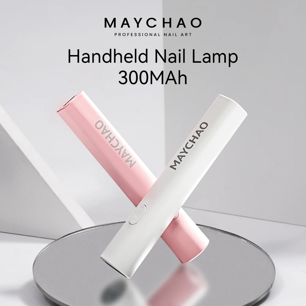 

MAYCHAO Portable Handheld Mini Nail Lamp For All Gel Polish Quick Dry USB Nail Dryer Machine UV LED Nail Lamp Flashlight Pen