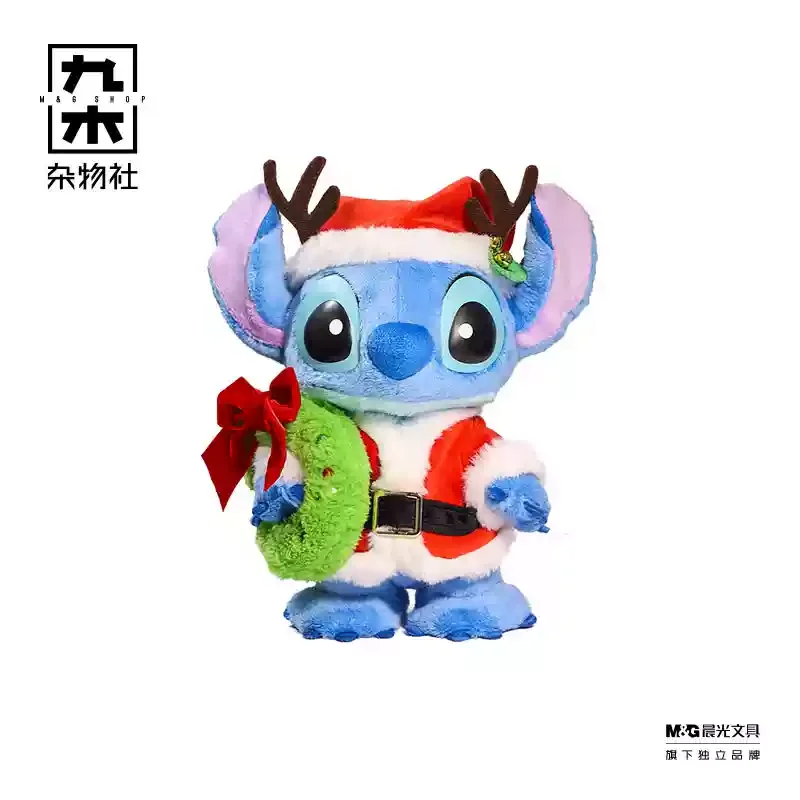 thumbnail image 1 of 2024 New Stitch Christmas Limited Edition Hand Action Figure Doll Short Plush Decoration Children'S Birthday Gift Christmas Gift, 1 of 5