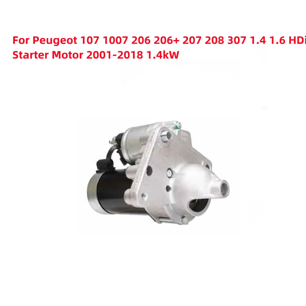 Démarreur Original PSA Pour Peugeot 2008 206 207 208 3008 307 1.4/1.6 HDI - Neuf