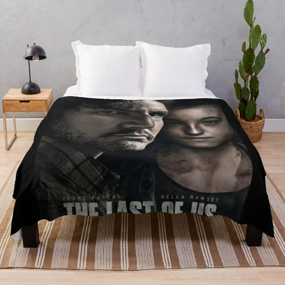 

The Last of Us Tv Series Throw Blanket Thin Bed linens For Decorative Sofa Fluffy Softs decorative Blankets