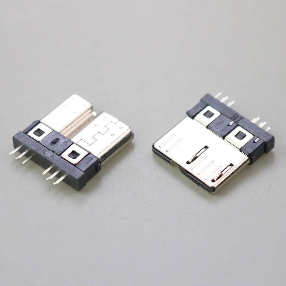 Connecteur Mini Oiyagai Lot De 10 Connecteurs De Tu00e9lu00e9phone Micro USB Type B 5 Broches B Femelle