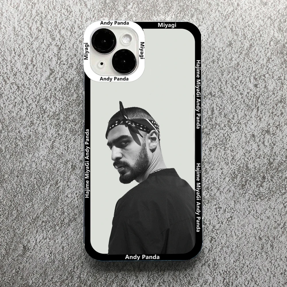 Hajime MiyaGi Andy Panda Transparent Phone Case Cover