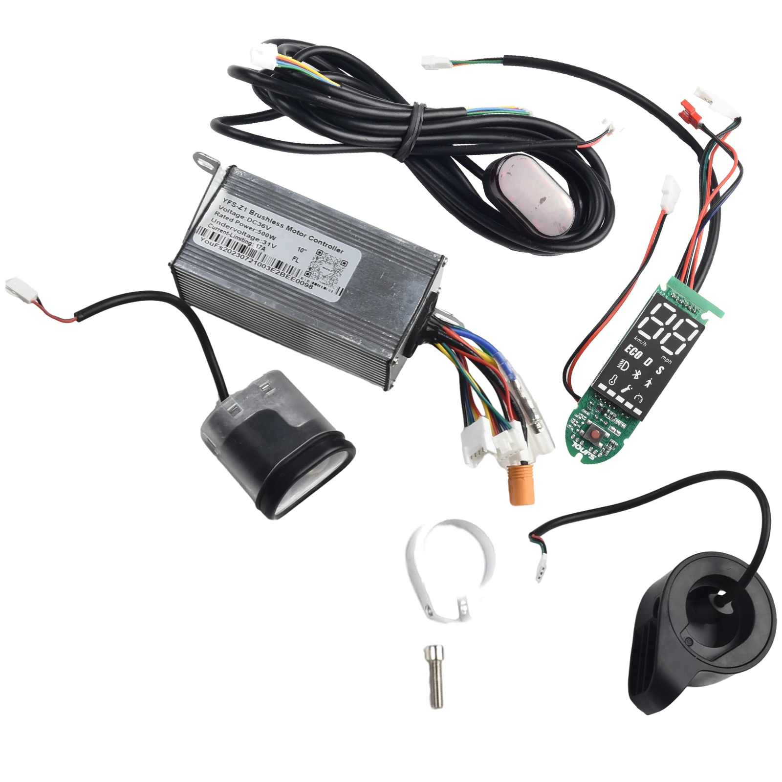 36 V 500 W 17A ControllerDashboard Beschleuniger Anzug Für 10 Zoll Elektrische Roller ControllerwwwE-scooterwwwAccessories – Detail 8