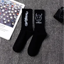  High quality male Korean version European American street long tube cotton socks female hip-hop sports ins tide basketball socks 