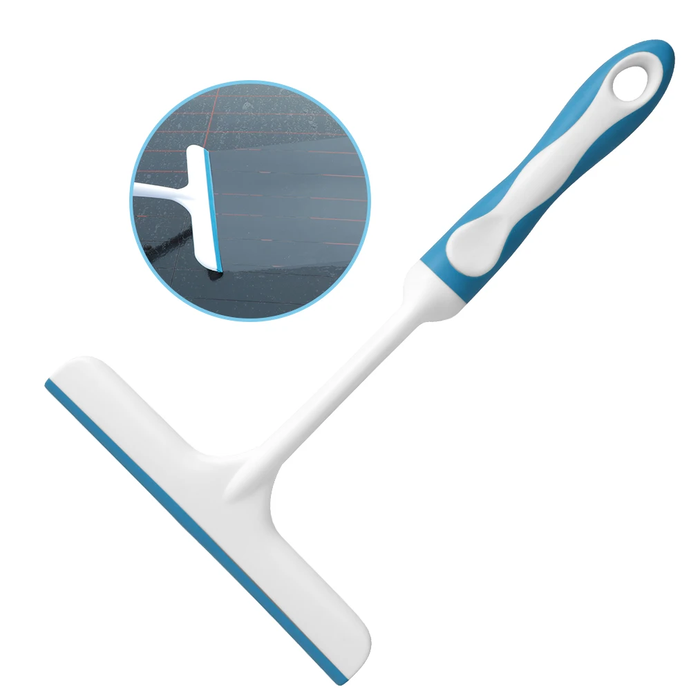Car Scraper Window Cleaning Wiper Muitifunctional Glass Brush Silicone Squeegee for Car Household Cleaning Tools
