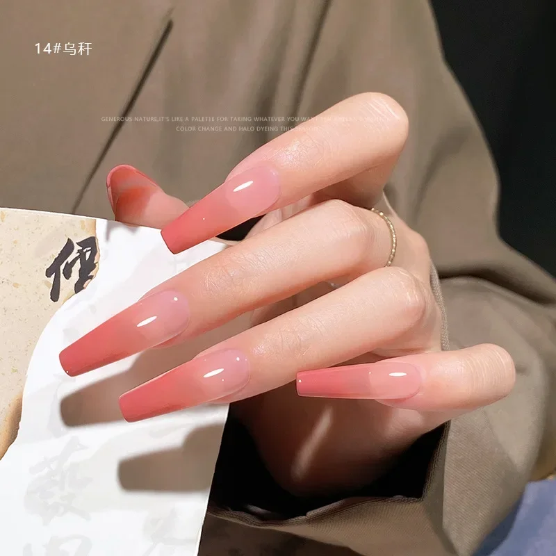 Pat Ombre Gel Nail Polish Fast Gradient Painting Gel for DIY French Nail Manicure Solid UV Varnishes Paint Art