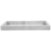 Bathroom Storage Tray Decorative Marble White Silicone Vanity Counter Top ganizer for Shampoo Lotion Cosmetics Keys Jewelry Anti 1