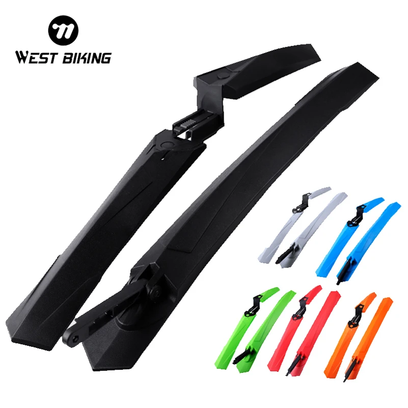 Bike Fender MTB Road Bike Front Rear Mudguard 1 Pair Extended Edition Quick Install Cycle Bicycle Fenders bicycle fender