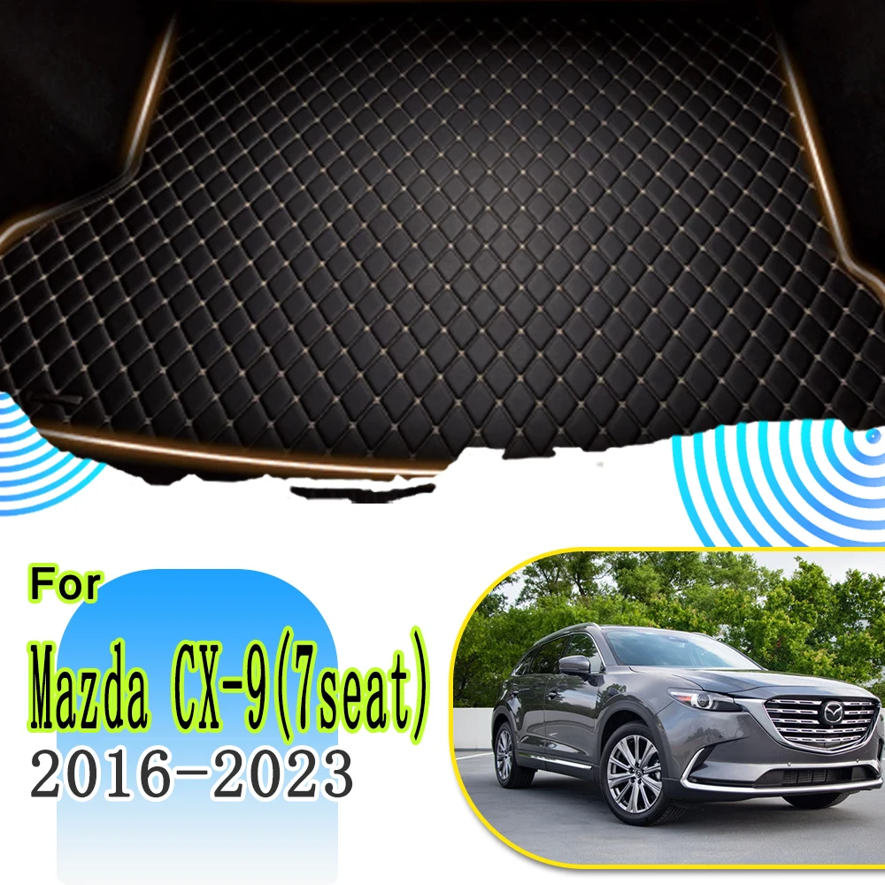 Kofferraum Matte Für Mazda CX-9 TC 2016 ~ 2023 CX9 CX 9 Gewidmet Auto Stamm  Matten Wasserdichte Schutz Pads auto Zubehör 2018 2019 - AliExpress