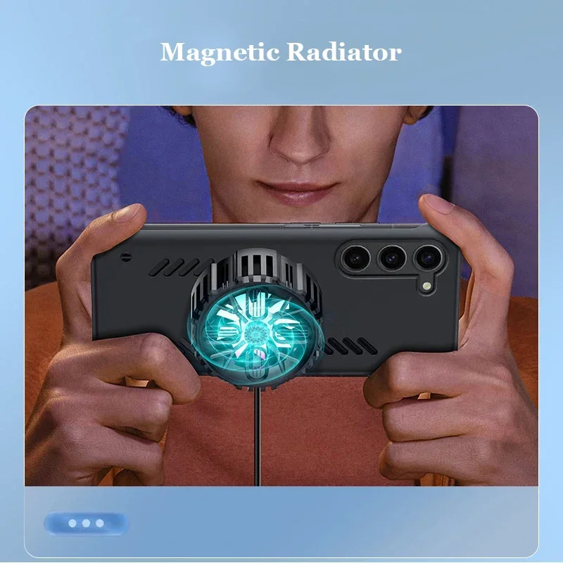 Sleek Car-Mounted Magnetic Case with Heat Dissipation
