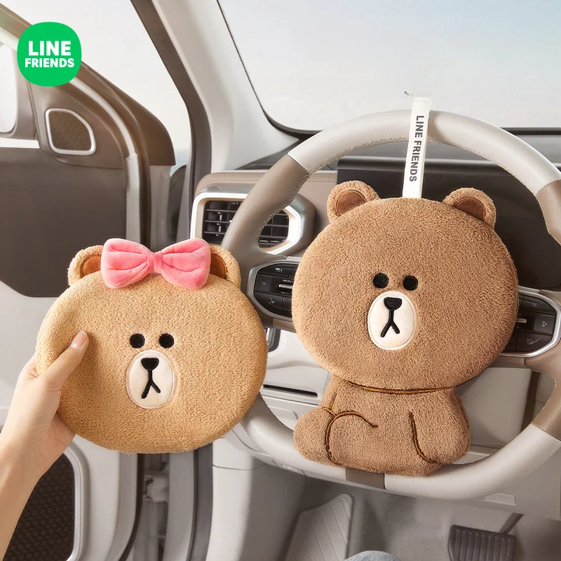 Cartoon Car Cleaning Cloth Kitchen Hand Towel Soft Bath Towels Absorbent Hand Cloth for Bathroom Coral Fleece Bear Towels