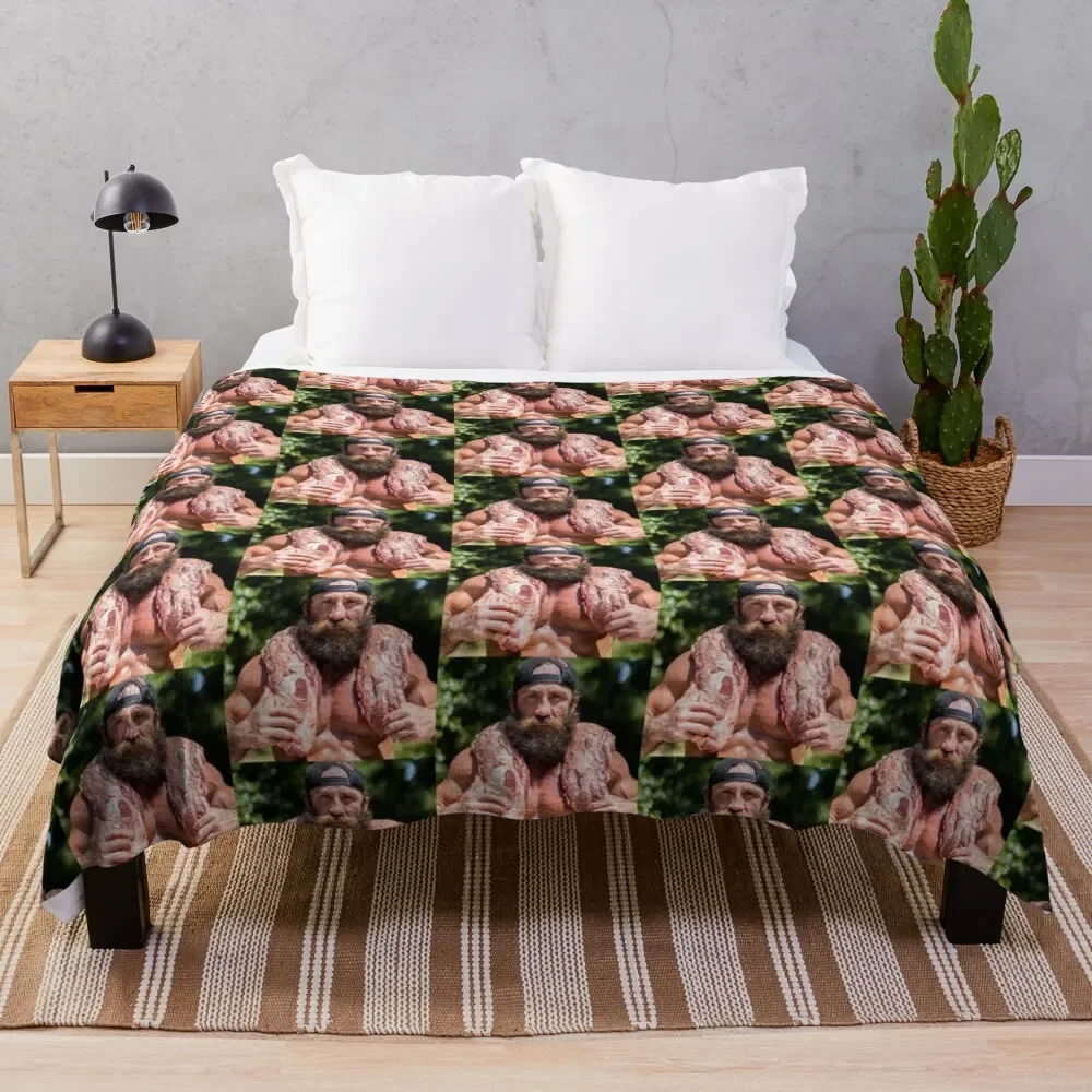 

Liver king Throw Blanket Hairy Decorative Beds Plaid on the sofa Thermal Blankets