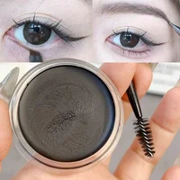 Multi-function Eyebrow Brush with Wild Eyebrows Cream Concealer Square Eye Brow Make Up Brushes for Women Eyebrow Shaping Gel 1