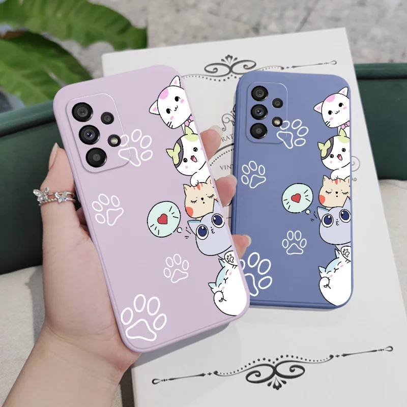 Whimsical Stacking Cats Phone Case
