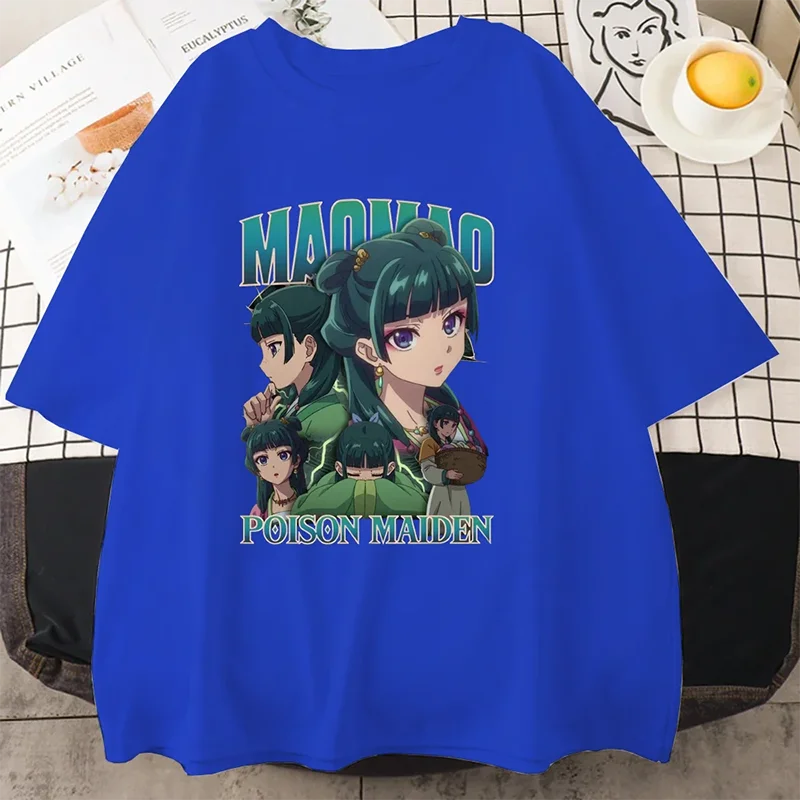 New The Apothecary Diaries Printed T-shirt Women Men Personalized Summer Shirt Casual Anime Harajuku Women's Tops 2